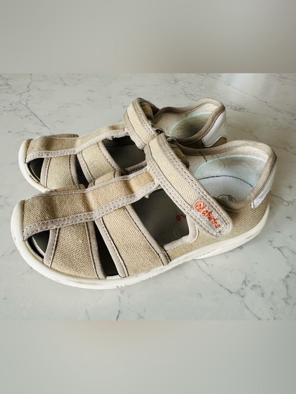 Naturino Canvas Sandals (Size 10 Toddler Boy)
